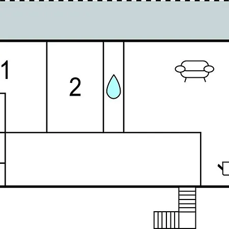 Apartmán 2 Bedroom Beautiful In